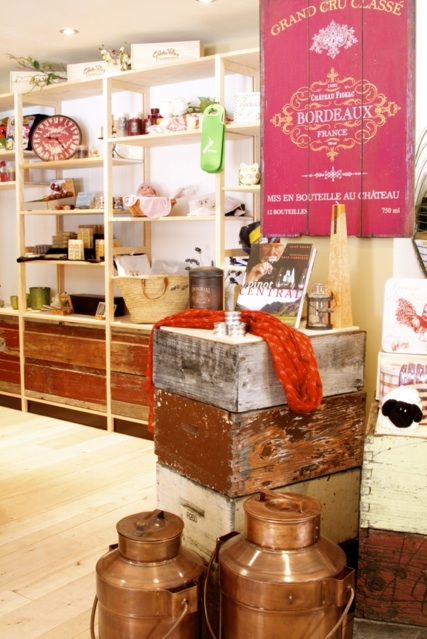 Central Otago beehives and weathered and worn wood are features of The General Store at Gibbston Valley Winery